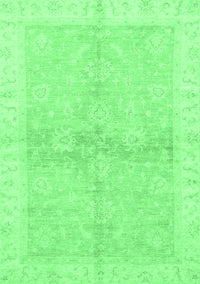 Oriental Emerald Green Traditional Rug, abs3496emgrn