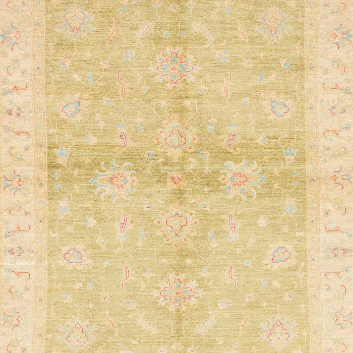 Machine Washable Abstract Brown Gold Rug, wshabs3496