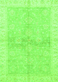 Oriental Green Traditional Rug, abs3496grn