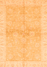 Oriental Orange Traditional Rug, abs3496org