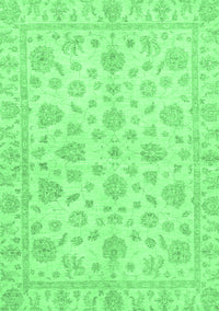 Oriental Emerald Green Traditional Rug, abs3497emgrn