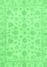 Oriental Emerald Green Traditional Rug, abs3497emgrn