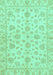 Oriental Turquoise Traditional Rug, abs3497turq
