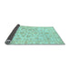 Sideview of Oriental Light Blue Traditional Rug, abs3497lblu