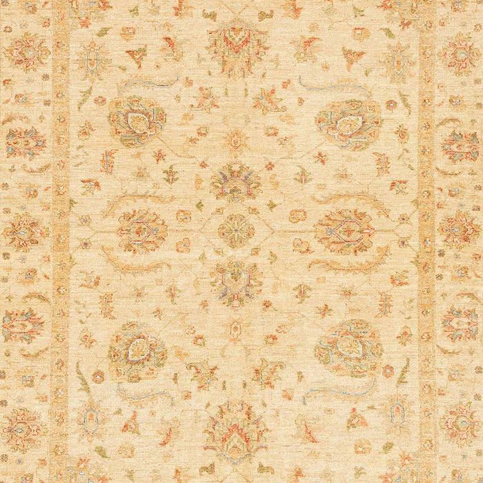 Machine Washable Abstract Orange Rug, wshabs3498