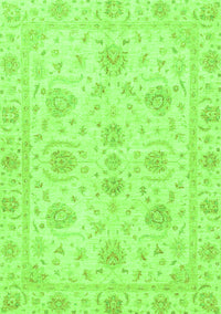 Oriental Green Traditional Rug, abs3498grn