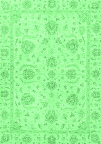 Oriental Emerald Green Traditional Rug, abs3498emgrn