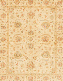 Abstract Orange Oriental Rug, abs3498