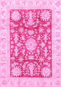 Abstract Pink Modern Rug, abs3499pnk