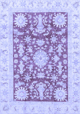 Abstract Blue Modern Rug, abs3499blu