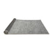 Sideview of Abstract Gray Modern Rug, abs349gry