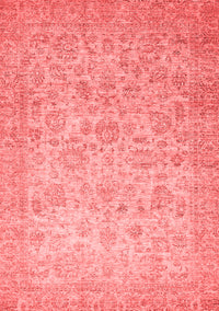 Abstract Red Modern Rug, abs349red