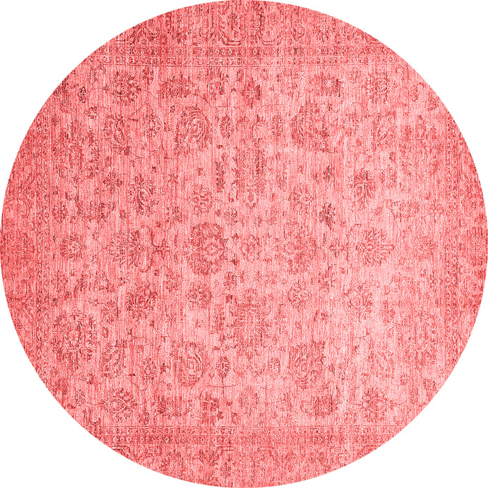 Abstract Red Modern Rug, abs349red