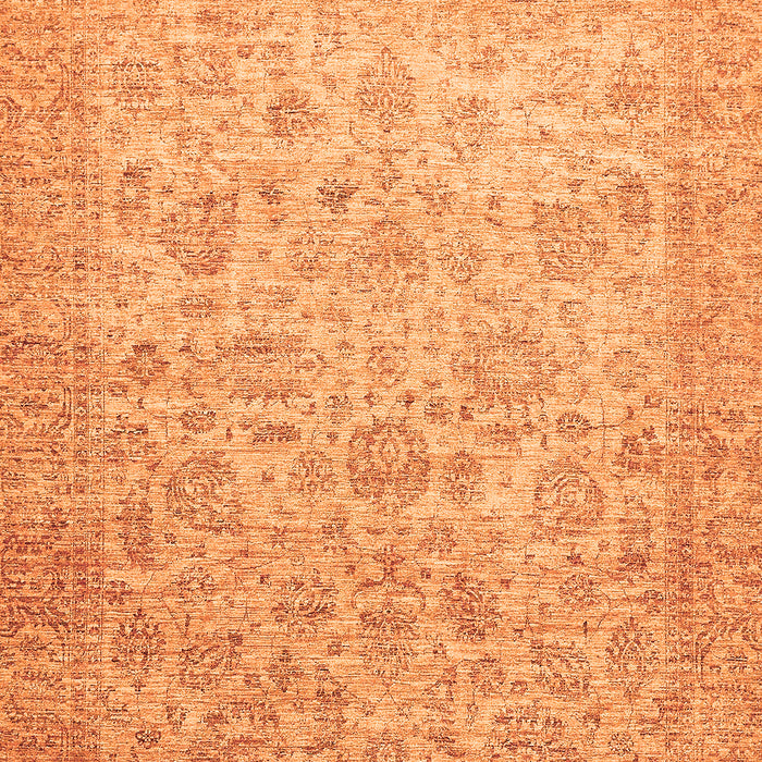Abstract Orange Modern Rug, abs349org