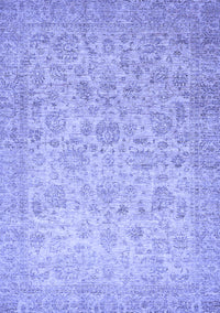 Abstract Blue Modern Rug, abs349blu