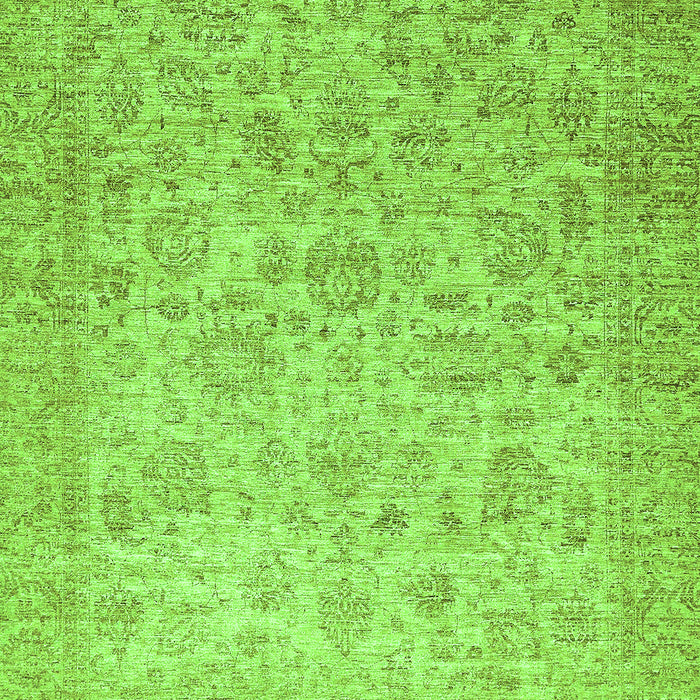Abstract Green Modern Rug, abs349grn
