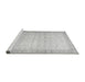 Sideview of Machine Washable Oriental Gray Traditional Rug, wshabs34gry