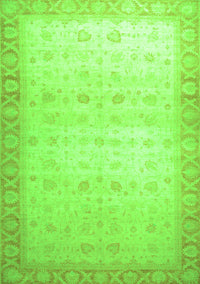 Oriental Green Traditional Rug, abs34grn