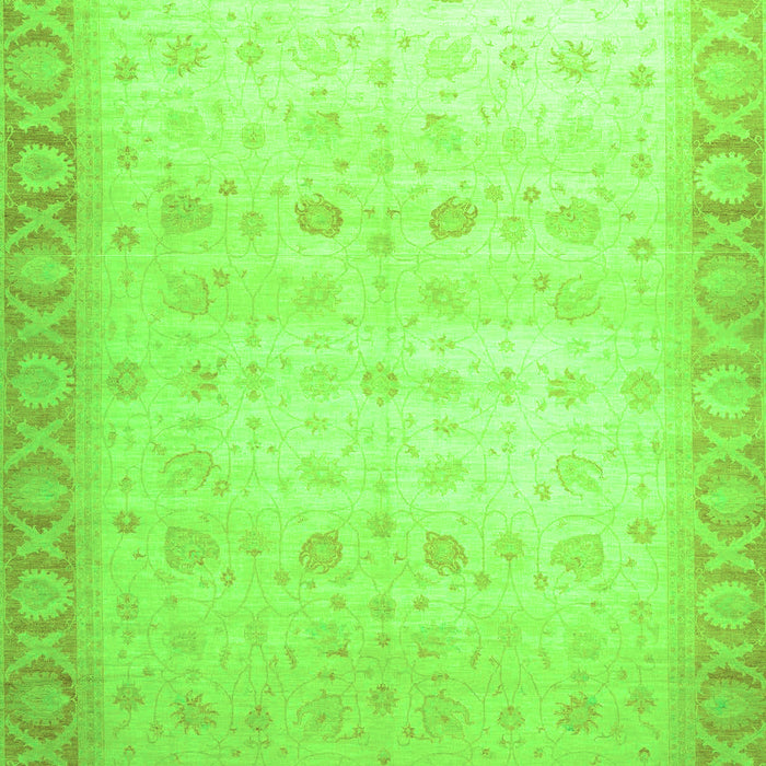 Oriental Green Traditional Rug, abs34grn