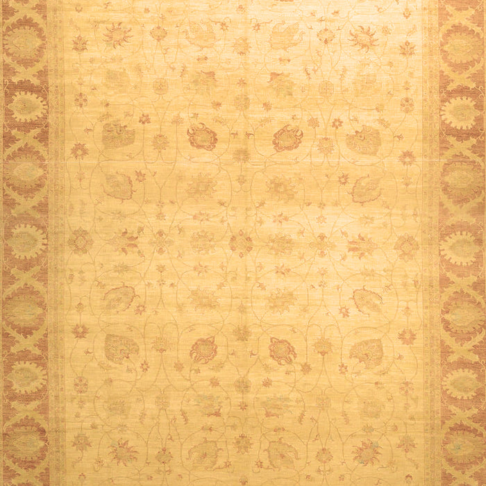 Oriental Brown Traditional Rug, abs34brn