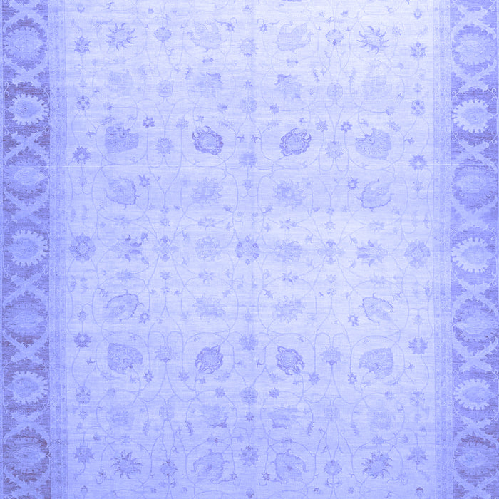 Oriental Blue Traditional Rug, abs34blu