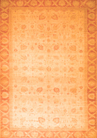 Oriental Orange Traditional Rug, abs34org