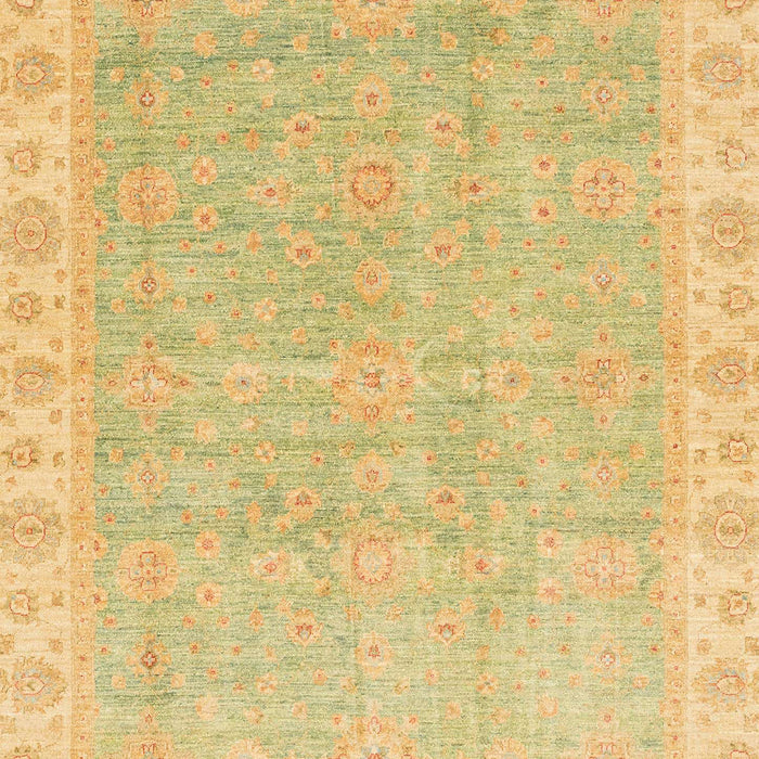 Abstract Yellow Oriental Rug, abs3500