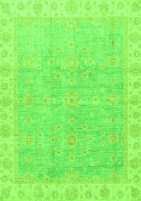 Oriental Green Traditional Rug, abs3500grn