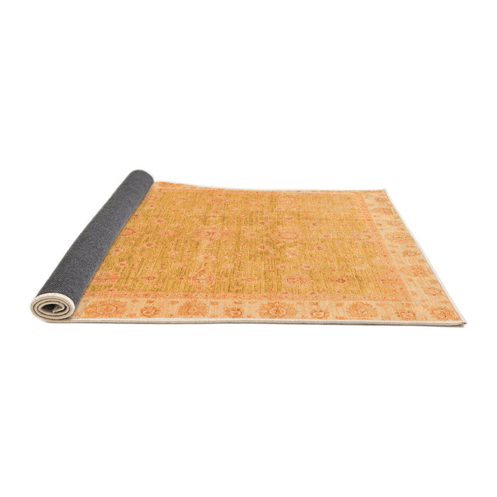 Sideview of Oriental Orange Traditional Rug, abs3500org