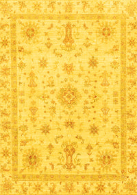 Oriental Yellow Traditional Rug, abs3501yw