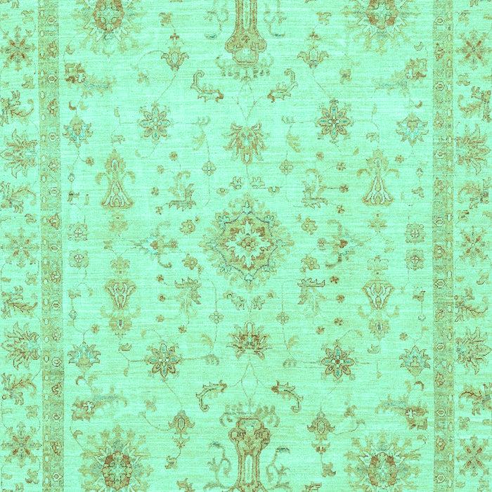Oriental Turquoise Traditional Rug, abs3501turq