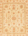 Machine Washable Abstract Orange Rug, wshabs3501