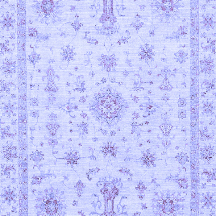 Oriental Blue Traditional Rug, abs3501blu