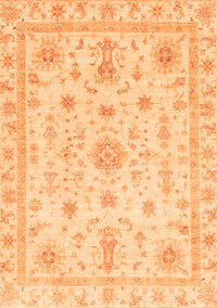 Oriental Orange Traditional Rug, abs3501org