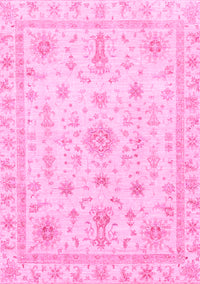 Oriental Pink Traditional Rug, abs3501pnk