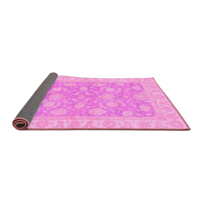 Sideview of Oriental Pink Traditional Rug, abs3502pnk