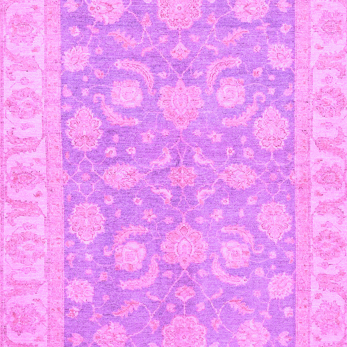 Machine Washable Oriental Purple Traditional Area Rugs, wshabs3502pur