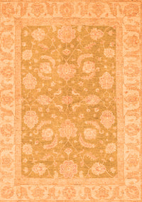 Oriental Orange Traditional Rug, abs3502org