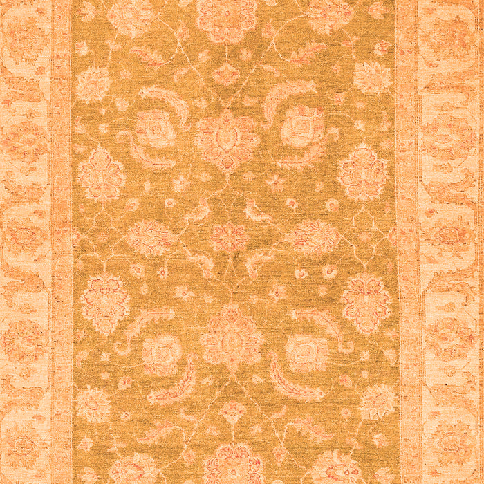 Oriental Orange Traditional Rug, abs3502org