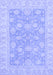 Machine Washable Oriental Blue Traditional Rug, wshabs3502blu