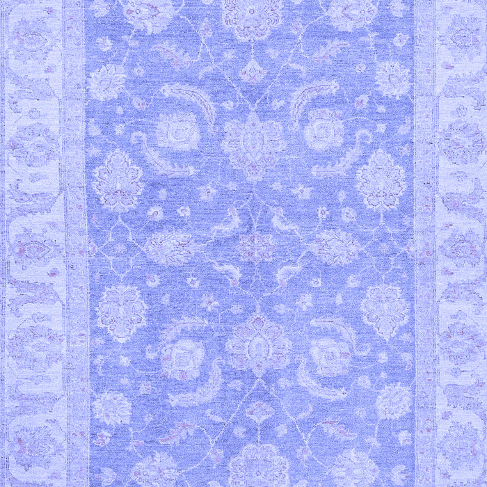 Machine Washable Oriental Blue Traditional Rug, wshabs3502blu
