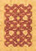 Abstract Brown Modern Rug, abs3503brn