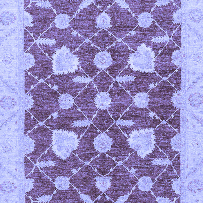 Abstract Blue Modern Rug, abs3503blu
