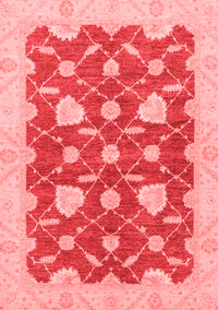 Abstract Red Modern Rug, abs3503red