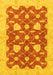 Abstract Yellow Modern Rug, abs3503yw