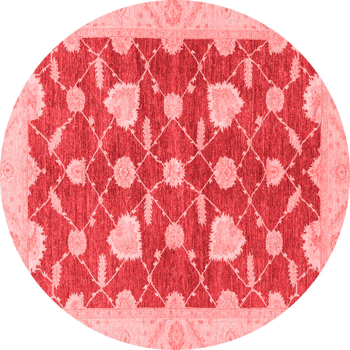 Abstract Red Modern Rug, abs3503red