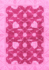 Abstract Pink Modern Rug, abs3503pnk