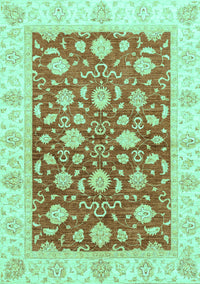 Oriental Turquoise Traditional Rug, abs3504turq