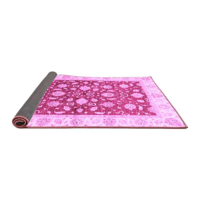 Sideview of Oriental Purple Traditional Rug, abs3504pur