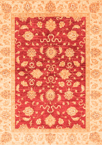 Oriental Orange Traditional Rug, abs3504org